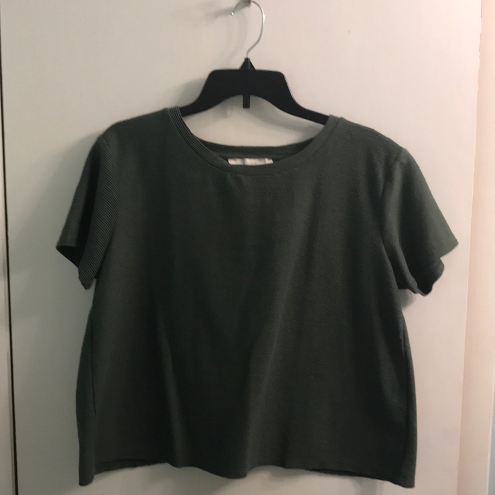 NWOT Loft Tulip Back Top